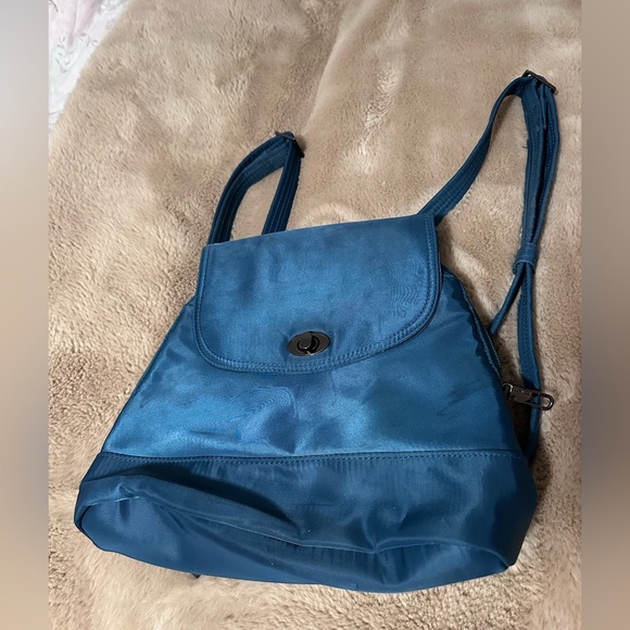 Travelon Handbags - Travelon Anti-theft Stylish Blue Backpack for Women Travel